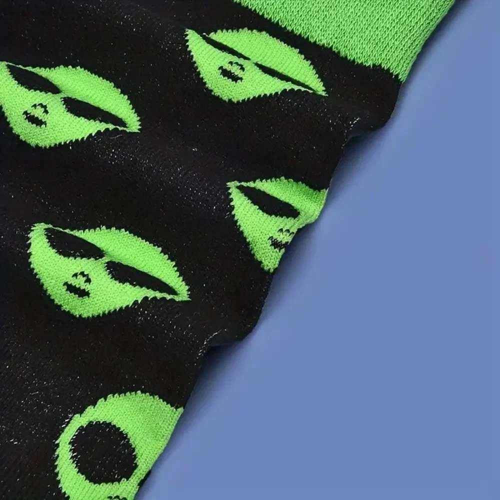 Alien Socks Crew Length Unisex Sci-fi